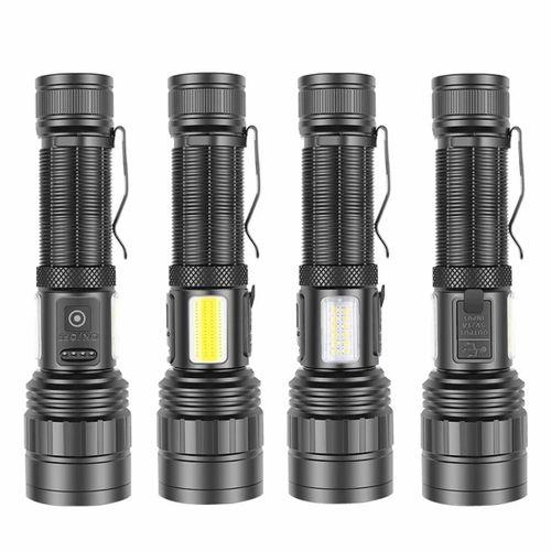 Ps-6153 10000 Lümen Zoomlu Mıknatıslı Tg Cob Led Powerbank Özellikli Profesyonel El Feneri