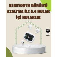 Bluetooth 5.4 Teknolojili Kablosuz Kulaklık Led Göstergeli