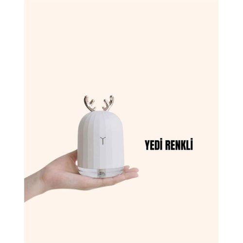Usb Şarjlı Mini Usb Nemlendirici Led Işıklı Masaüstü Cihaz