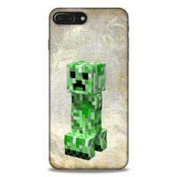 Lopard Apple Iphone 8 Plus Uyumlu Kılıf PiXel (38) Neo Hybrid Kılıf Creeper 3D