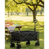 Katlanabilir Eşya Taşıma Arabası Kamp Plaj Ve Bahçe Kullanımına Uygun