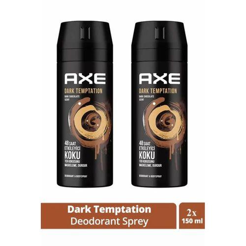 2 Adet Axe Dark Temptatıon Bay Parfüm Kofre 150 ml