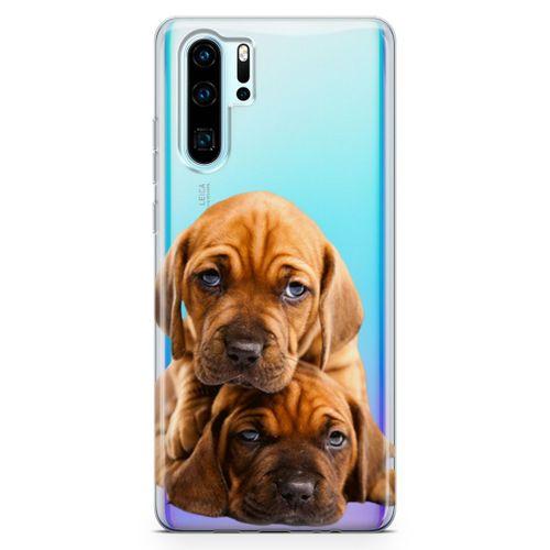 Huawei P30 Pro Kılıf Amstaff Dachshund Arka Kapak Koruma Desenli Full Koruyucu