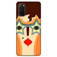 Lopard Samsung Galaxy S20 Uyumlu Kılıf Soyut Sanat (2) Desenli Kabı