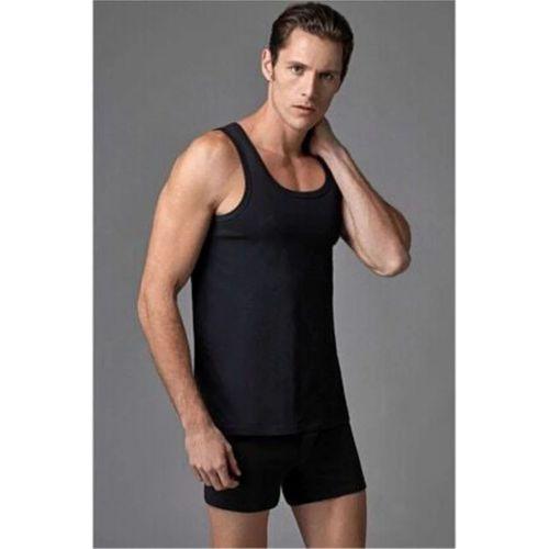 2li Erkek Atlet Ekonomik Paket Siyah-030