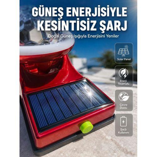 Taşınabilir Solar Led Parti Lambası Usb  Renkli Dekoratif Aydınlatma