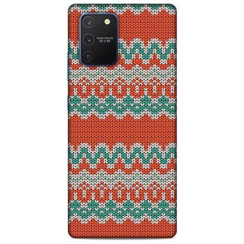 Kazak (49) Desenli Silikon Kapak Samsung Galaxy S10 Lite Kılıf