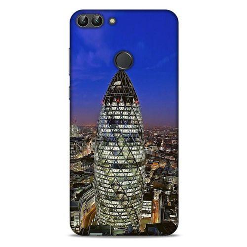 Huawei Psmart Kılıf Dünya Mimarisi (34) Slim Armor Kılıf Mary Axe Londra