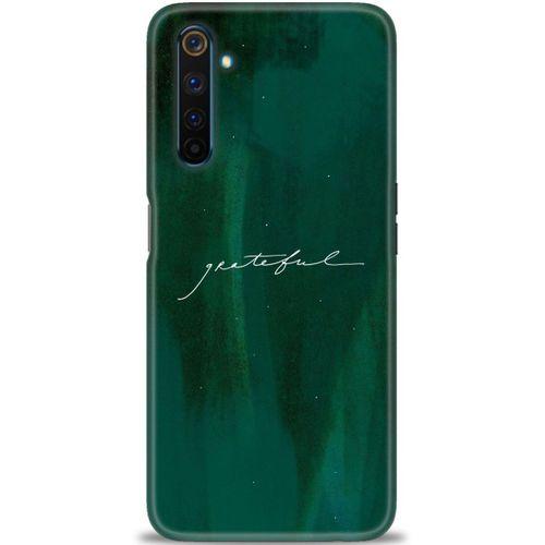 Realme 6 Pro Kılıf HD Baskılı Kılıf - Grateful + Tam Ekran Koruyucu