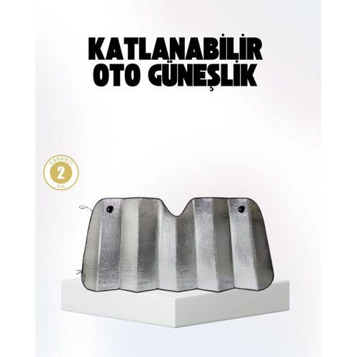 Otomobil Güneşliği – Katlanabilir Tasarım Ve Süngerli Isı Yalıtımı