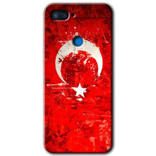 Potkal Hediye Fabrikası Xiaomi Mi 8 Lite Kılıf HD Desen Baskılı Arka Kapak - Albayrak 2