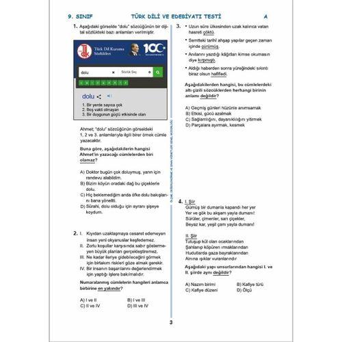 2026 9 Sınıf İOKBS (BURSLULUK SINAVI) MEB Çıkmış Soru Tıpkı Basım Deneme Paketi 7li Türkiye Geneli