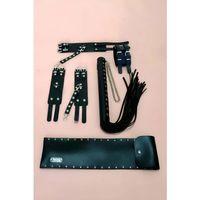 Kelepçe Kırbaç Takım 3'lü Set, El - Ayak Kelepçesi, Kırbaç - Brf1305