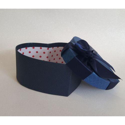 KUTU KALP MAVİ 23CM X 18CM X 10CM