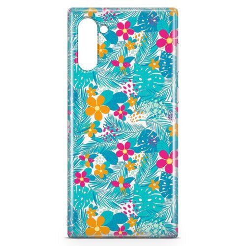 Samsung Galaxy Note 10 Kılıf Hawai Palmiye Arka Kapak Koruma Desenli Full Koruyucu