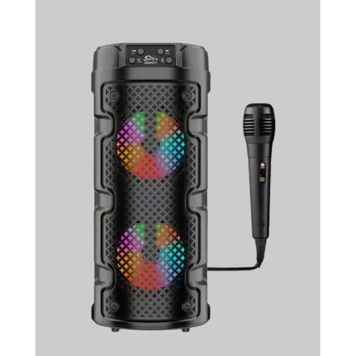 Taşınabilir Bluetooth Hoparlör Çift Sürücü Güçlü Bas Hd Ses Çoklu Bağlantı