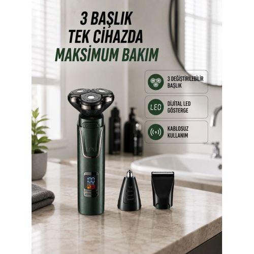 Kuru Kullanıma Uygun Erkek Tıraş Makinesi