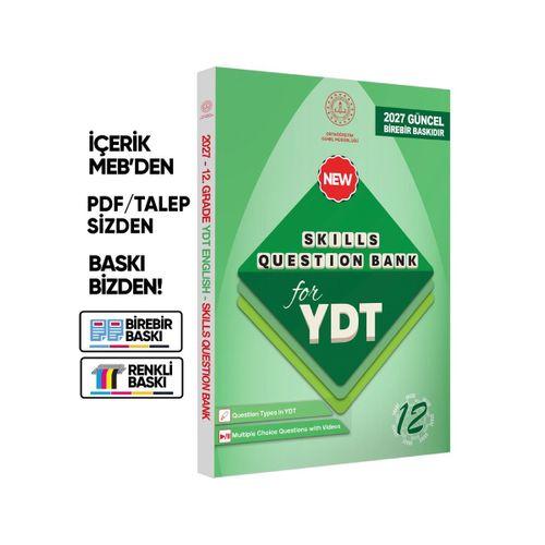 2027 YDT MEBİ İngilizce 12 Sınıf 6lı Konu Anlatımı ve Soru Bankası Seti Çözümlü BASKI ÜCRETİ