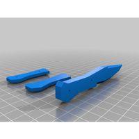 Bıçak Boşluğu ile Sap (Bu ürün Sadece Plastik parçadır - Almadan Önce Soru Sorabilirsiniz)