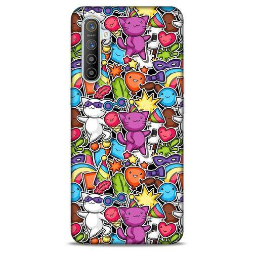 Oppo Realme XT Kılıf Japonya (16) Kalın Kılıf Japon Pokemon