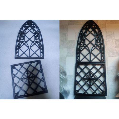 Gotik Pencere Bebek Evi için (Bu ürün Sadece Plastik parçadır - Almadan Önce Soru Sorabilirsiniz)