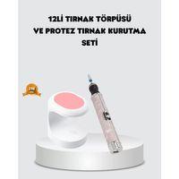20.000 Rpm Tırnak Matkabı + Mini Led Oje Kurutma Cihazı Seti