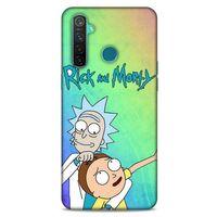 Realme 5 Pro Uyumlu Kılıf Rick And Morty (1) Kılıfı Rick Sanchez