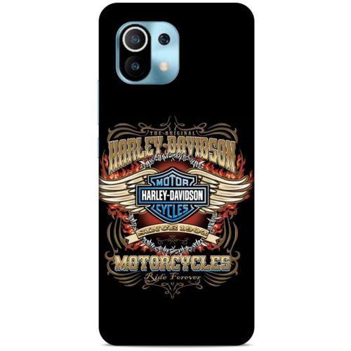 Xiaomi Mi 11 Uyumlu Kılıf Motorsiklet (6) Silikon Kılıf Harley Davidson