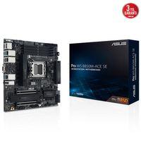 ASUS PRO WS B850M-ACE SE, 4xDDR5, 2xM.2, HDMI, DP, Type-C, D-SUB, PCIe 5.0, AM5 Soket Micro-ATX Anakart