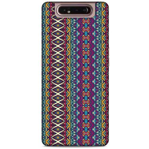Ethnic Culture (95) Samsung Galaxy A80 Kılıf Silikon Kapak Desenli