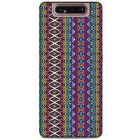 Ethnic Culture (95) Samsung Galaxy A80 Kılıf Silikon Kapak Desenli