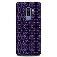 Lopard Samsung Galaxy S9 Plus Uyumlu Kılıf PiXel (22) Tam Koruma Kılıfı Mor