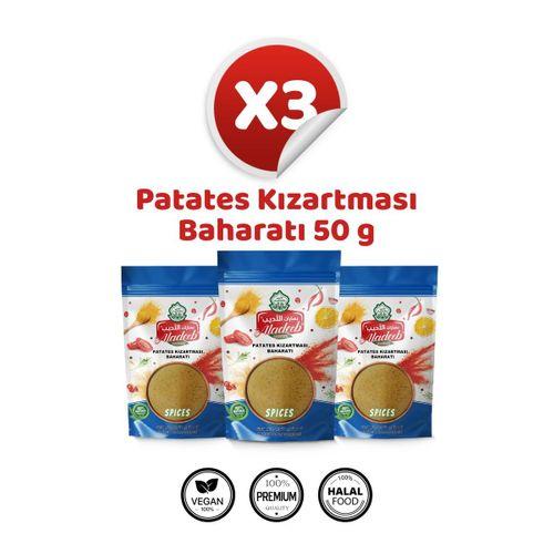 Kızarmış Patates Baharat 3X50gr 3'lü Paket