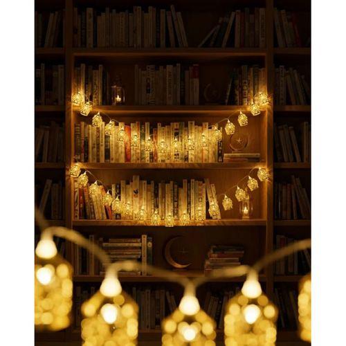 Ramazan Ve Bayram Dekoratif Led Işık Cami Figürlü Sıcak Sarı Aydınlatma