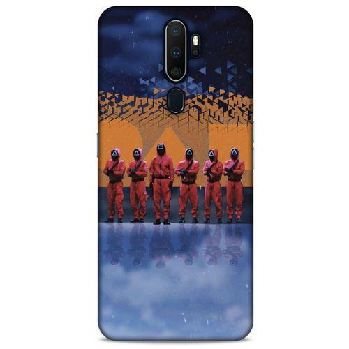 Oppo A9 2020 Uyumlu Kılıf Squid Game (48) Bumper Kılıf Dak-Ho