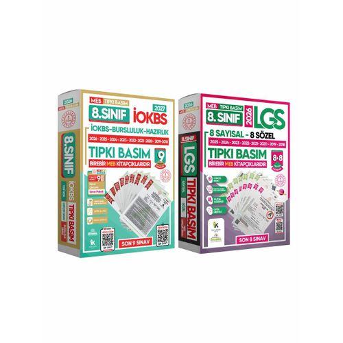 2026 8 Sınıf MEB LGS-İOKBS(BURSLULUK) Çıkmış Soru Tıpkı Basım 16lı Deneme Paketi TG Video Çözümlü