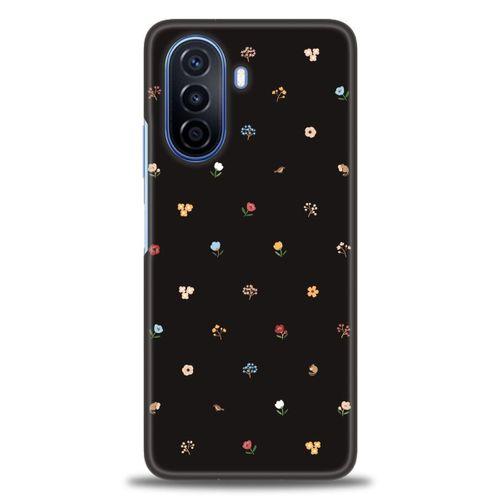 Tecno Pova Neo 2 Kılıf HD Baskılı Kılıf - Flower + Tam Ekran Koruyucu