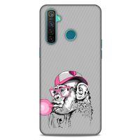 Animax Sakızcı Maymun Oppo Realme 5 Pro Kılıf Desenli Silikon