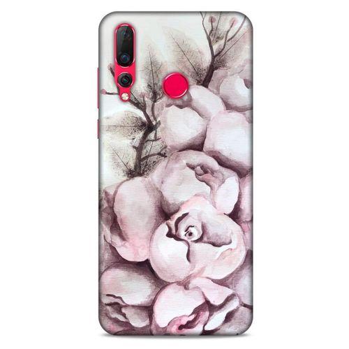 Lopard Huawei P Smart Z Uyumlu Kılıf Y.Liva-2020 Seri Gülpembe Arka Koruma Kılıfı