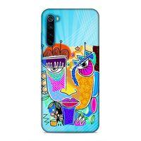 Xiaomi Redmi Note 8T Uyumlu Kılıf Face'X 28 Arka Kapak Sanatsal