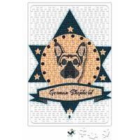 Pastor Alemao Pug Köpek Puzzle 240 Parça Yapboz