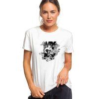 My O My Baskılı Beyaz Kadın Tshirt