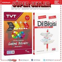Doktrin TYT Sosyal Bilimler Deneme ve AKM Dil Bilgisi Soru Bankası Seti 2 Kitap
