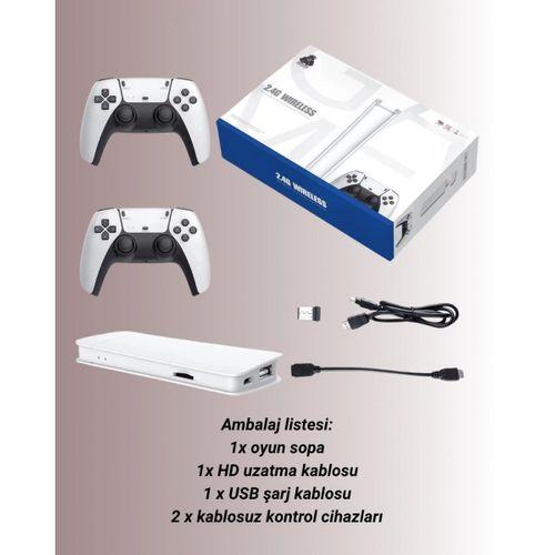 M15 Retro Konsol – 20.000 Oyunlu, Çift Gamepadli, 4k Hdmı