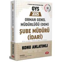 2025 GYS Orman Genel Müdürlüğü Şube Müdürü Konu Anlatımlı