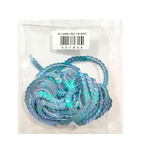 İpli Sıralı Pul 3 M Mavi - 3 paket