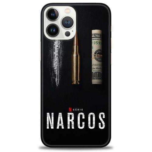 iPhone 14 Pro Kılıf HD Baskılı Kılıf - Narcos + Tam Ekran Koruyucu