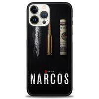 iPhone 14 Pro Kılıf HD Baskılı Kılıf - Narcos + Tam Ekran Koruyucu