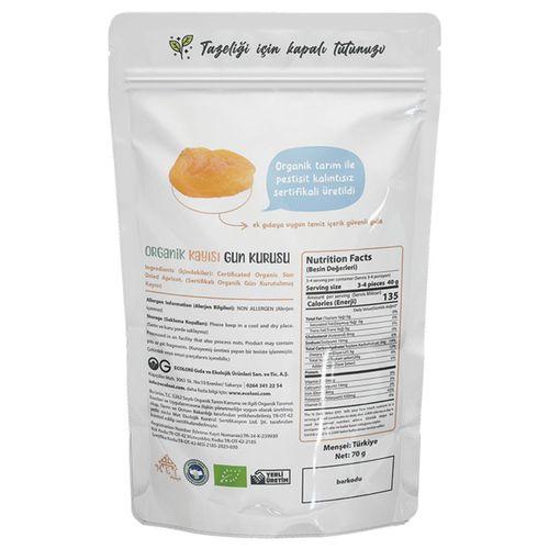 OG Natural OG Natural Organik Kayısı Kurusu 70 Gr