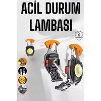 El Feneri Acil Işık Seti Tornavida Düdük Kapak Açma Kamp Lambası